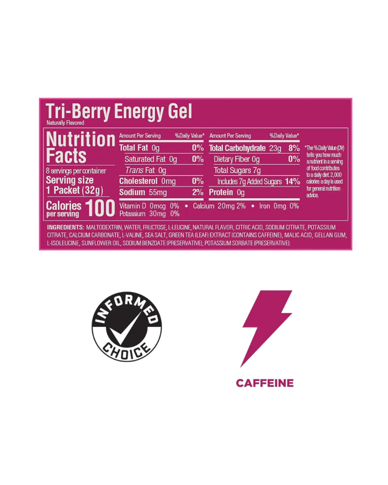 Gel EnergÉtico Con CafeÍna / Gu