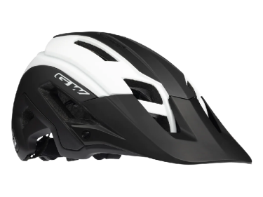 CASCO ENDURO E3 GW / NEGRO-BLANCO MATE