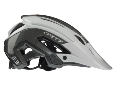 CASCO ENDURO E3 GW / GRIS-BLANCO PERLADO