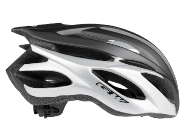 CASCO RUTA GW-029 GW / NEGRO-BLANCO