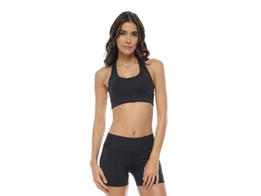 TOP DEPORTIVO, COLOR NEGRO PARA MUJER