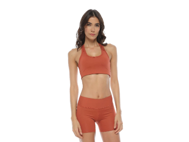 TOP DEPORTIVO, COLOR LADRILLO PARA MUJER