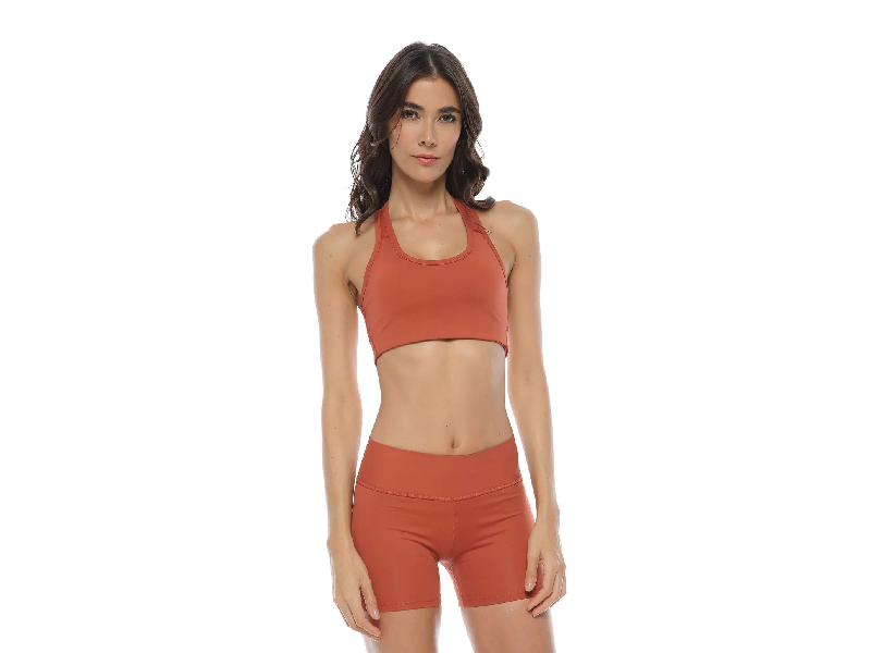 Top Deportivo, Color Ladrillo Para Mujer
