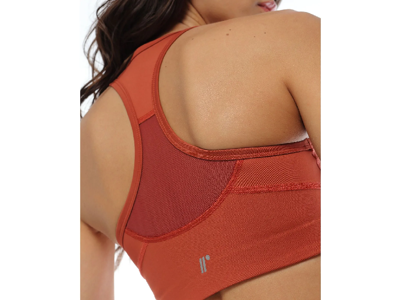Top Deportivo, Color Ladrillo Para Mujer
