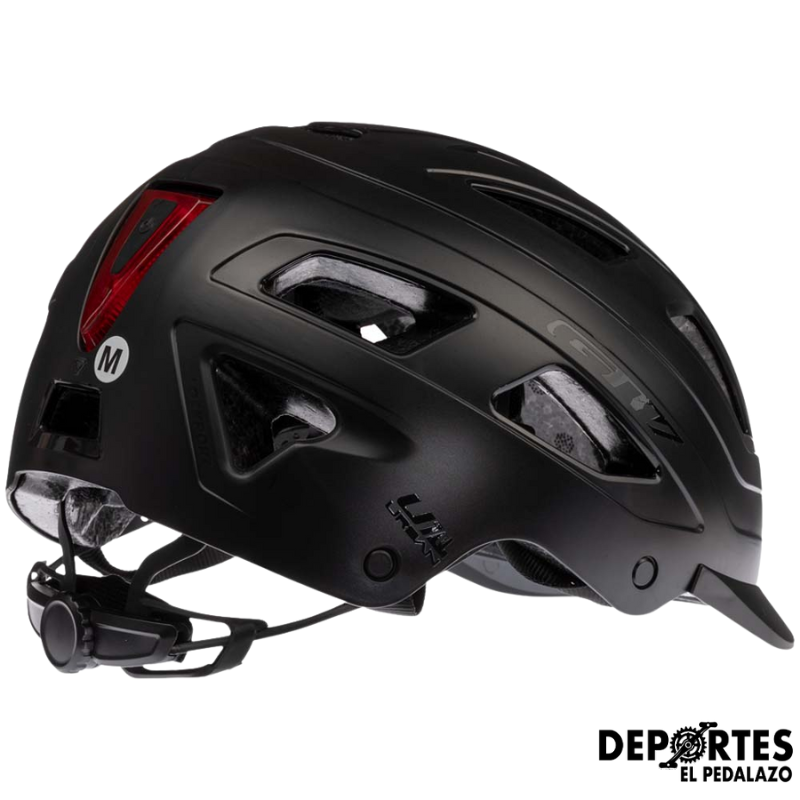 Casco Urbano Luz De Seguridad U1 Gw Patineta Scooter