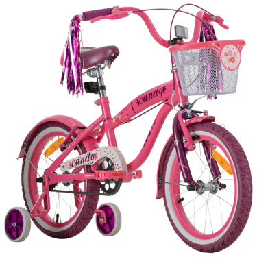 BICICLETA INFANTIL NIÑA RIN 16 CANDY GW