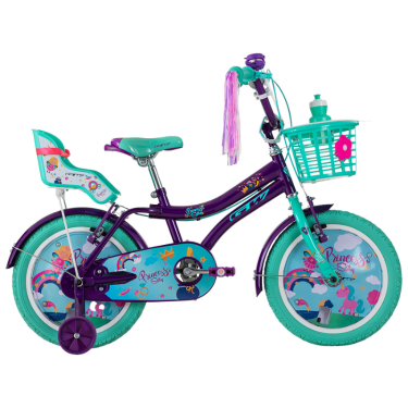 BICICLETA INFANTIL NIÑA RIN 16 PRINCESS STORY GW